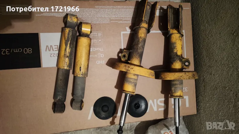 Продавам амортисьори Koni жълти за опел Astra G /. Zafira A, снимка 1