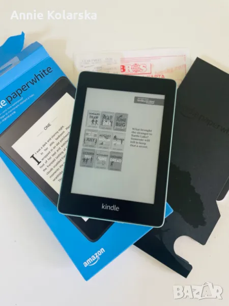 Продавам нова електронна книга Kindle с гаранция 2 години, снимка 1