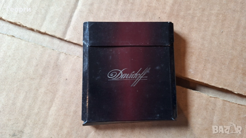 Празна цигарена кутия Давидов плочка, снимка 1