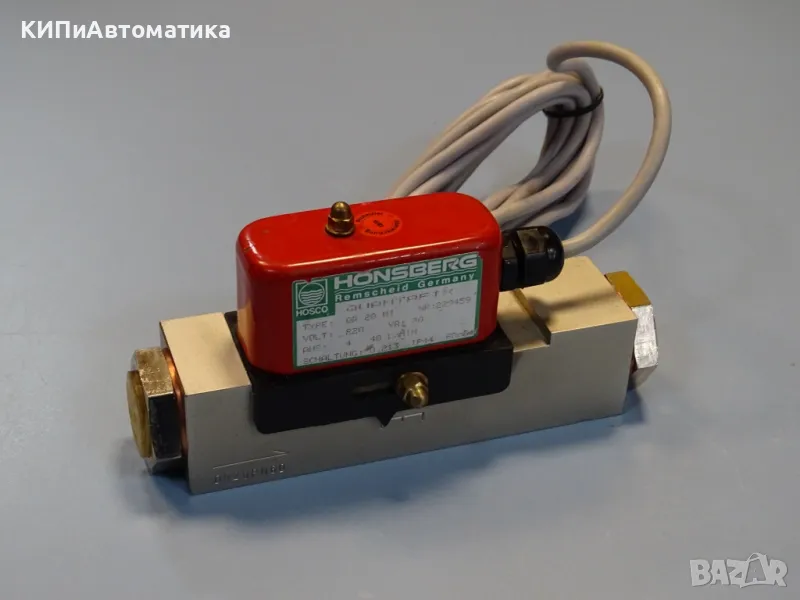 датчик за дебит Hosco Honsberg QR 20 MI Flow Switch DN20/PN60, снимка 1