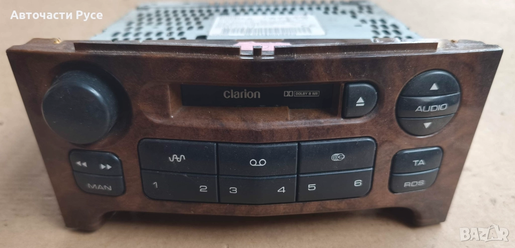 Clarion PU-1661B (D) автомобилно радио с касетофон Peugeot 607 , снимка 1