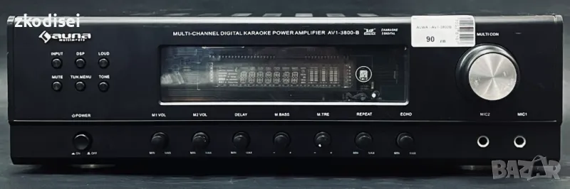 Усилвател AUNA - AV1-3800-B, снимка 1