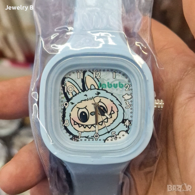 Детски син часовник LABUBU , снимка 1
