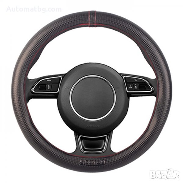 Калъф за волан Automat, M, 38см, Черен, снимка 1