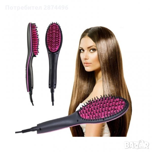 450 Керамична електрическа четка за изправяне на коса Straight Artifact, снимка 1
