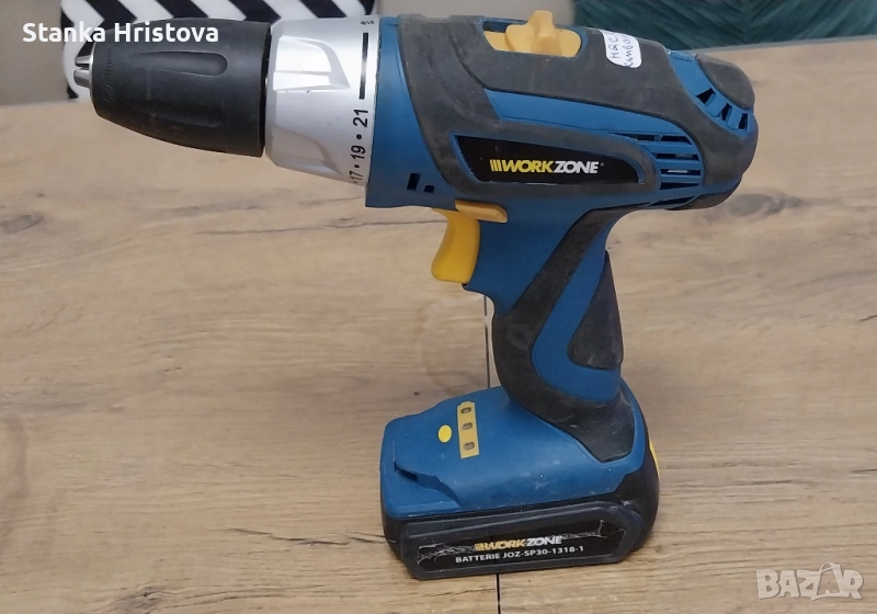 Акумулаторен винтовер Work Zone 18v., снимка 1