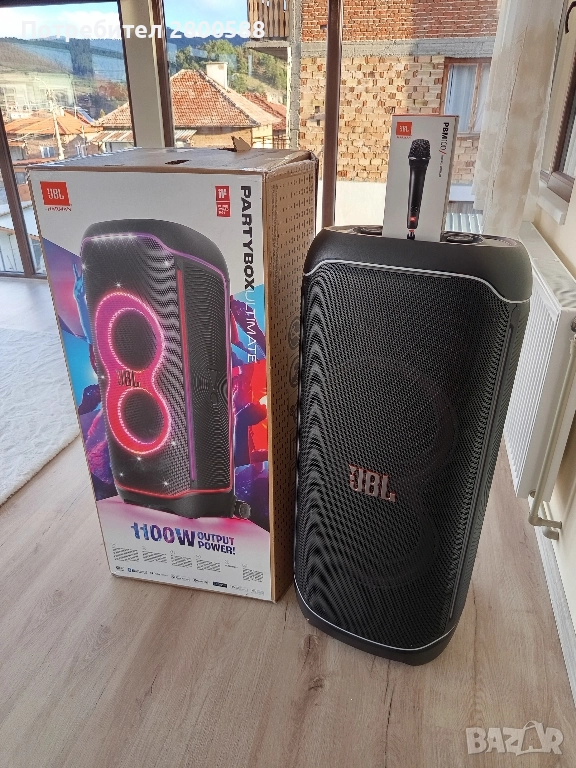Аудио система JBL PARTYBOX ULTIMATE 1100 +МИКРОФОН, снимка 1