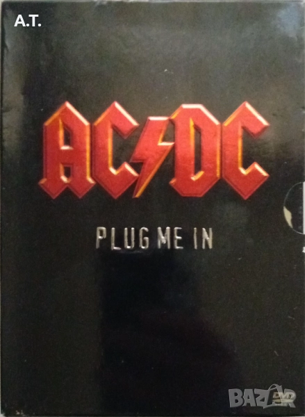  AC/DC  Plug Me In  DVD 2-Discs (DVD Box), снимка 1
