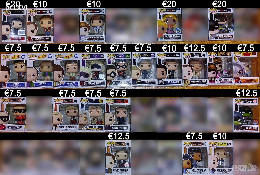 Колекция от Funko Pop - Big Bang Theory, Marvel, DC, The Office, снимка 1