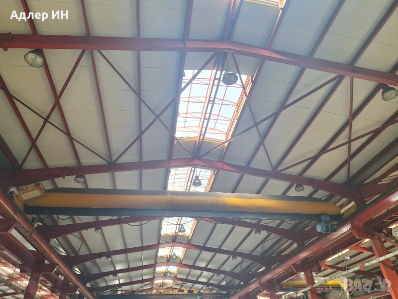 Радиоуправляем мостови кран 5т. с документи , снимка 1