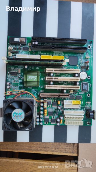 ✅6ZX85 дъно със Селерон на 500, снимка 1