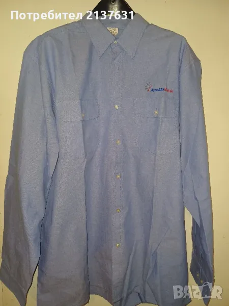 НОВА  ! МЪЖКА РИЗА с дълъг ръкав - Размер XXL и XXXL , снимка 1