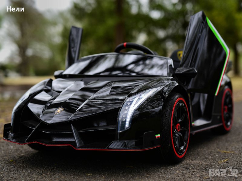 Акумулаторен КОЛА Lamborghini VENENO 4X4 12V батерия, снимка 1