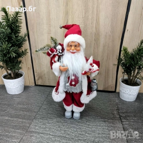 Коледна фигура Дядо Коледа – създай празнично настроение у дома!, снимка 2 - Декорация за дома - 52500894