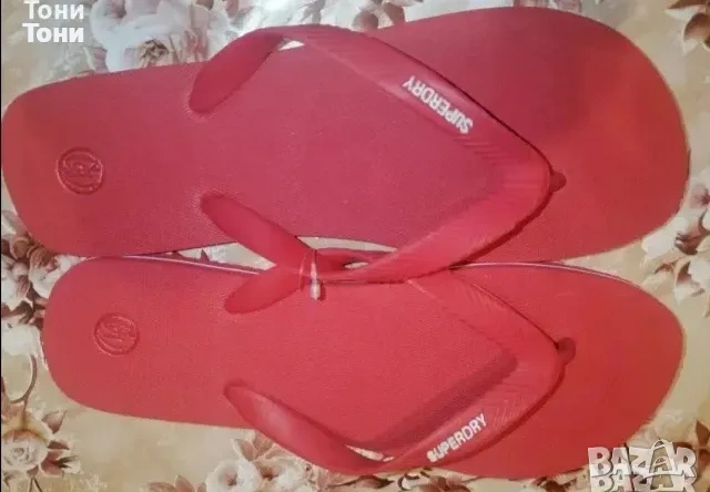 SuperDry Нови Мъжки Чехли с Етикет 45