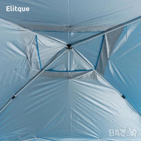 Градинска сгъваема шатра със стоманена конструкция Muhler POP-UP, снимка 2 - Други стоки за дома - 52854687