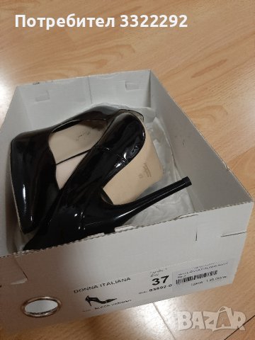 Дамски официални обувки Donna Italiana 37, снимка 2 - Дамски елегантни обувки - 42358208
