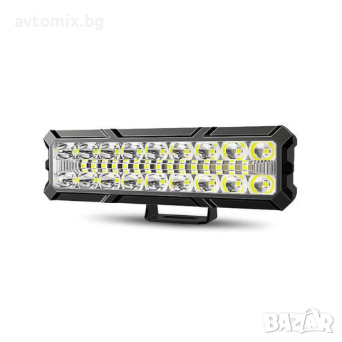 Мощен халогенен LED bar с комбинирана светлина, 93W, 12-24V, 15.5 см, снимка 2 - Аксесоари и консумативи - 44572511