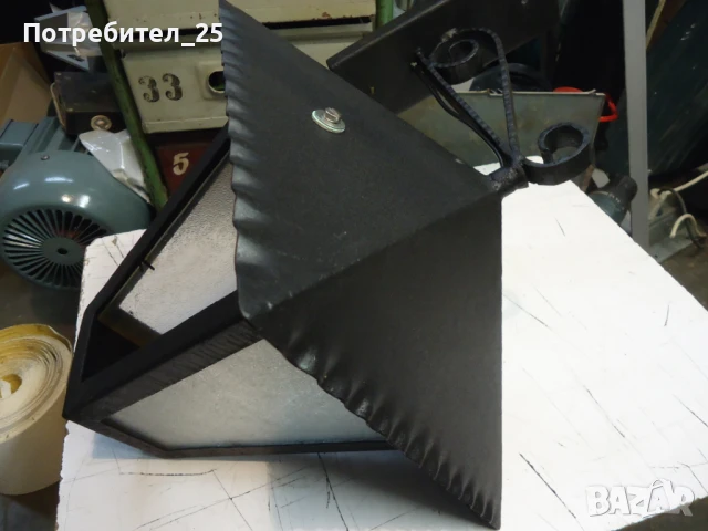 Ретро лампа - ковано желязо, снимка 9 - Лампи за стена - 50814885