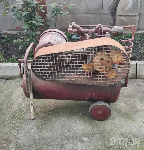 Компресор за въздух Немски трифазен , снимка 2 - Компресори - 49776254