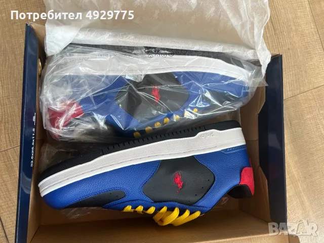 Polo Ralph Lauren Masters Court – мъжки кецове, №44, нови, снимка 2 - Кецове - 55802366
