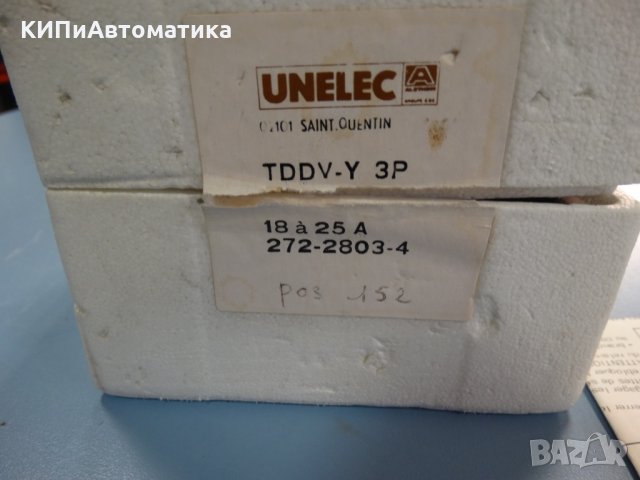термозащита UNELEC TDDV-Y 3P 18-25 A, 1-1.3 A, снимка 8 - Електродвигатели - 34451953