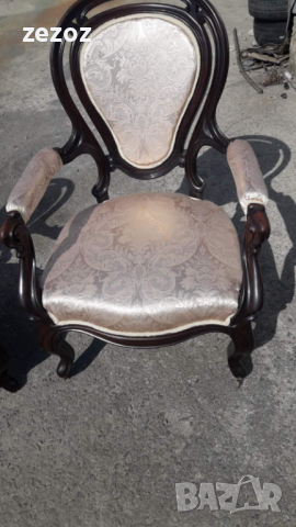 Кресла антикварни-2бр., снимка 9 - Дивани и мека мебел - 36306160