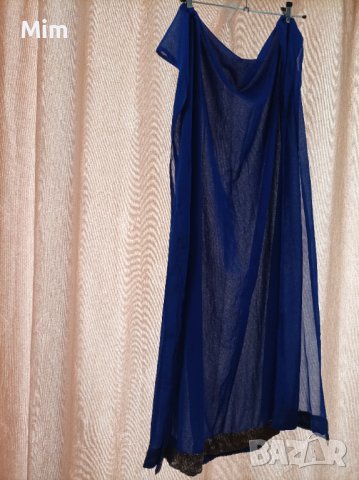 Турско син шал / парео с пайети , снимка 7 - Бански костюми - 41605952