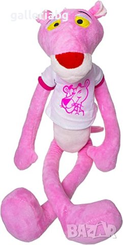 50см! Плюшена играчка на Пинко Розовата пантера