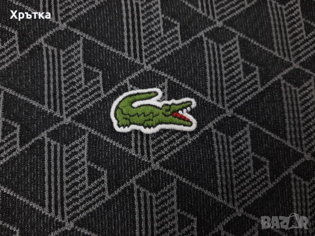 Lacoste Monogram Track Jacket - Оригинално мъжко горнище р-р M, L, снимка 8 - Спортни дрехи, екипи - 52238643