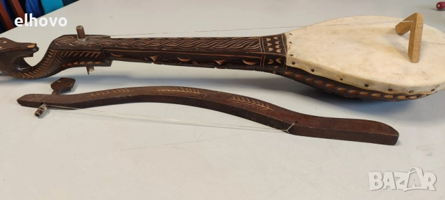 Стара малка гусла, снимка 2 - Антикварни и старинни предмети - 52560725