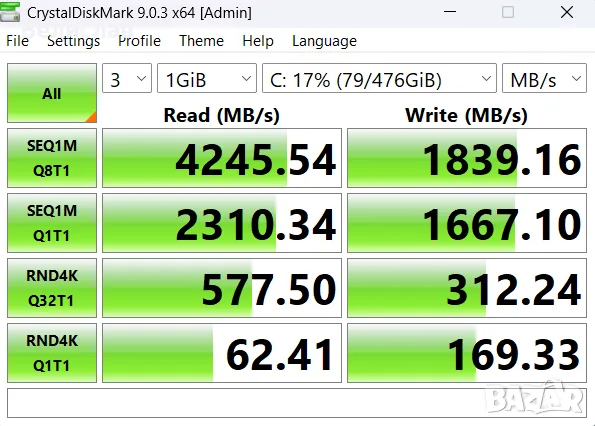 ASUS TUF Gaming A15/ RTX 4050 (140W)/ 16GB DDR5/ Ryzen 5 7535HS/ 512GB/ 90 WHrs, снимка 13 - Лаптопи за игри - 56167983