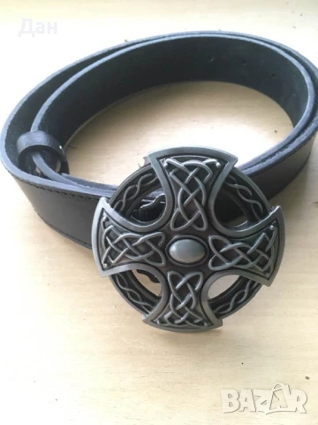Мъжки готик колан с дупки