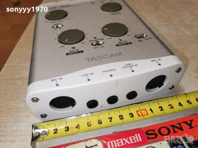 TASCAM US-122L CANADA 17012611920, снимка 7 - Ресийвъри, усилватели, смесителни пултове - 53134734