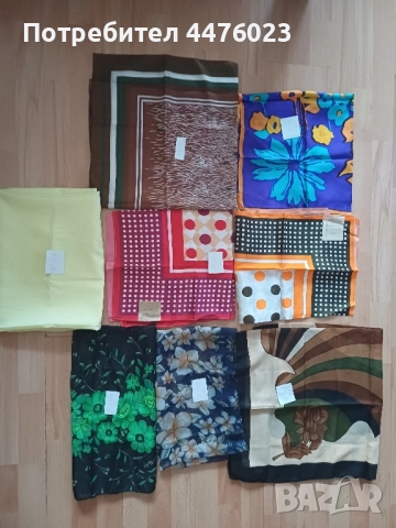 Нови шалчета, кърпи, коприна и шифон, снимка 4 - Шалове - 51534362