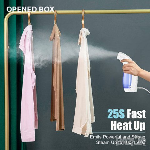 УРЕД ГЛАДЕНЕ С ПАРА FUMORCLU 950W, снимка 4 - Ютии - 39853591