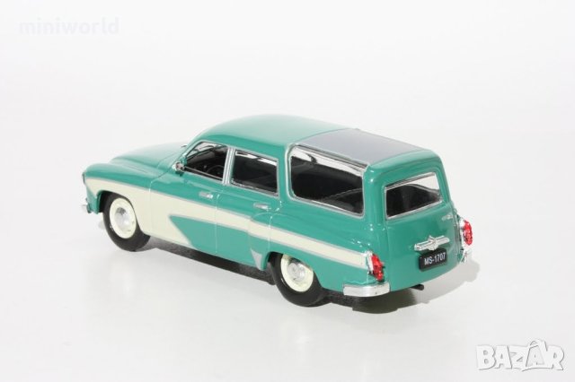 Wartburg 311 Camping 1956 - мащаб 1:43 на DeAgostini моделът е нов в блистер, снимка 10 - Колекции - 41329626