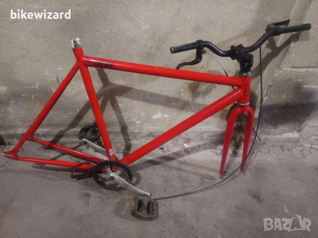 Create 28 цола рамка+вилка и курбели за Fixie/Single Speed ЧЕТЕТЕ ОПИСАНИЕТО