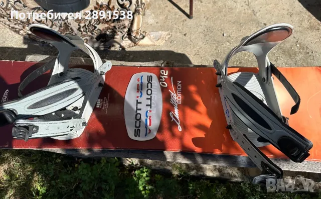 Сноуборд scott 142см, снимка 3 - Зимни спортове - 47425523