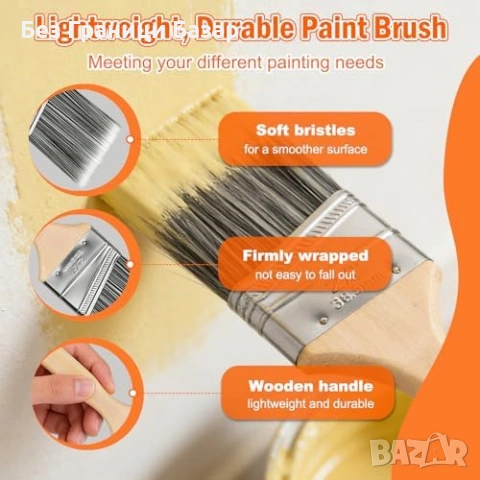 Нов Комплект за боядисване 27 части с удължител Валяци и четки ремонт, снимка 3 - Други стоки за дома - 53793684