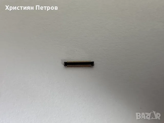 Конектор / Букса 40 pin на лентов кабел мъжки за Samsung Galaxy A14 4G, снимка 3 - Резервни части за телефони - 50441469
