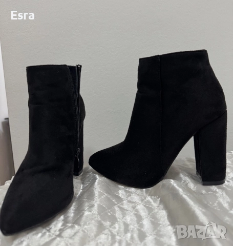 Дамски боти на ток , снимка 4 - Дамски обувки на ток - 52859462