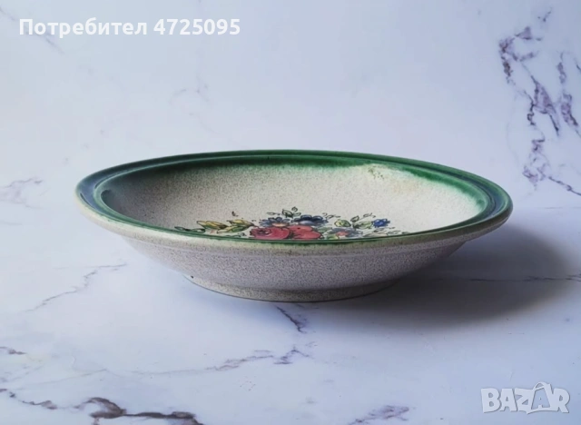 Винтидж чиния, снимка 2 - Чинии - 53506224