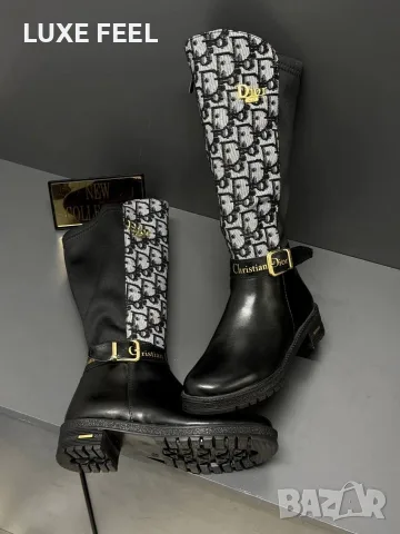 Dior ⚜️ Louis Vuitton ⚜️ Gucci ⚜️ Дамски Ботуши , снимка 8 - Дамски ботуши - 56119736