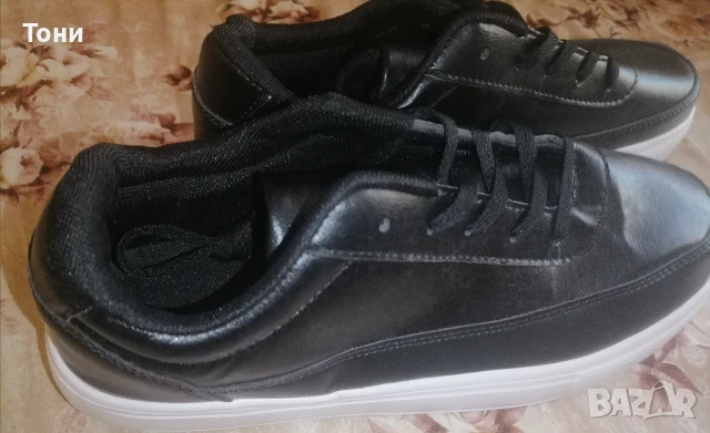 Нови Кожени Мъжки Маратонки 45 , снимка 12 - Маратонки - 51007877