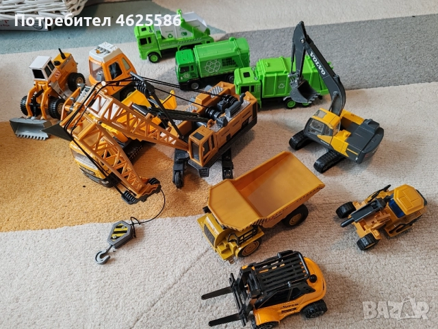 Сет строителни машини , снимка 2 - Коли, камиони, мотори, писти - 52088183