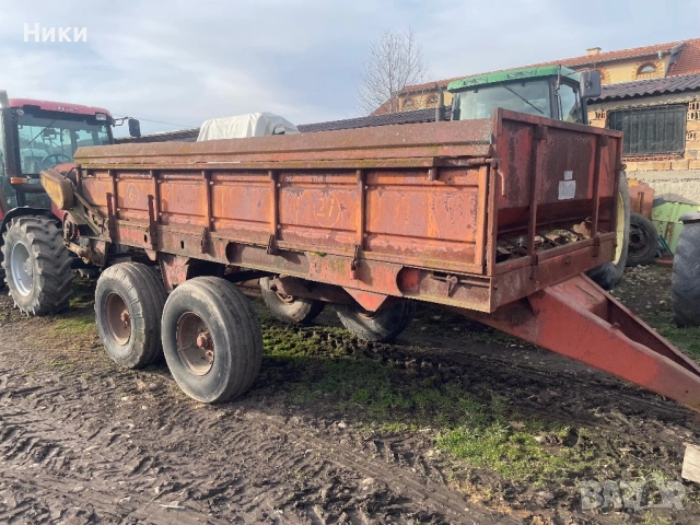 Тороразхвърлящо ремарке, снимка 2 - Селскостопанска техника - 53684552