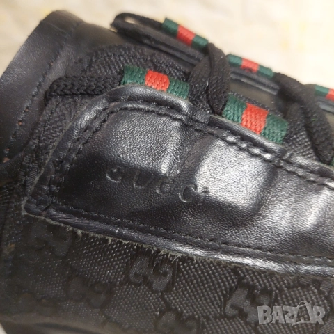 Gucci - Винтидж  Маратонки /  бутонки / голф  / стоножки / обувки  от кожа и плат Номер 42 ., снимка 10 - Футбол - 52457668