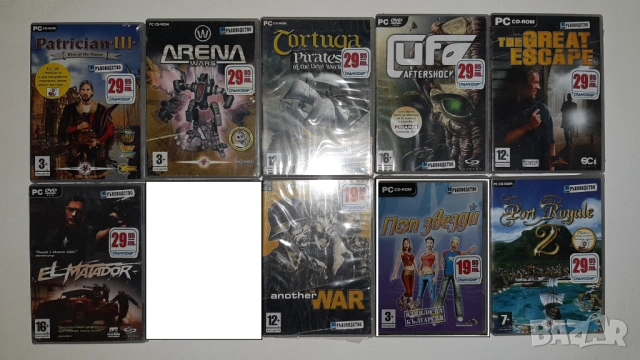 Игри за компютър, PC games, Оригинални игри за PC DVD/CD от 1 до 5 €, снимка 2 - Игри за PC - 32796102