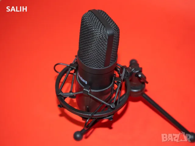 Sandberg 126-09 Кондензаторен USB Микрофон за Стрийминг, Гейминг, Подкаст и YouTube, снимка 9 - Микрофони - 55973564